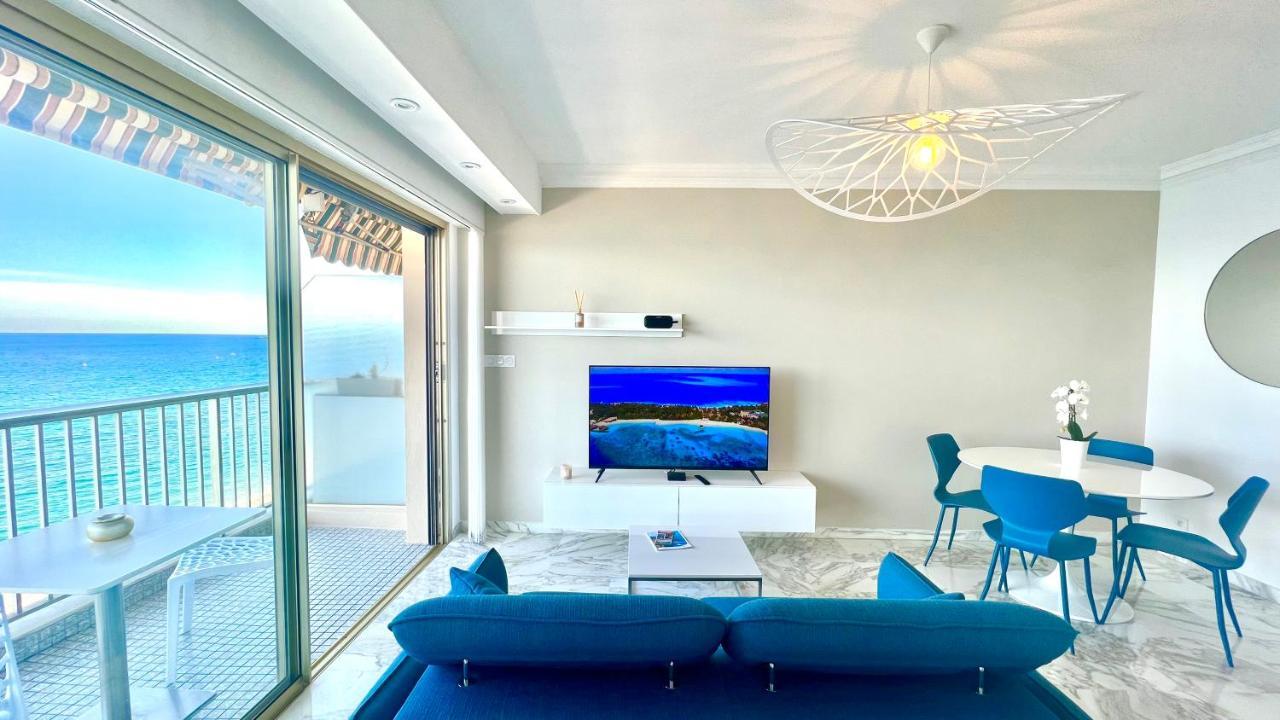 Seaviews By Jenni Menton, La Suite, Superbe Front De Mer, Top Emplacement Avec Terrasse Et Parking! Buitenkant foto